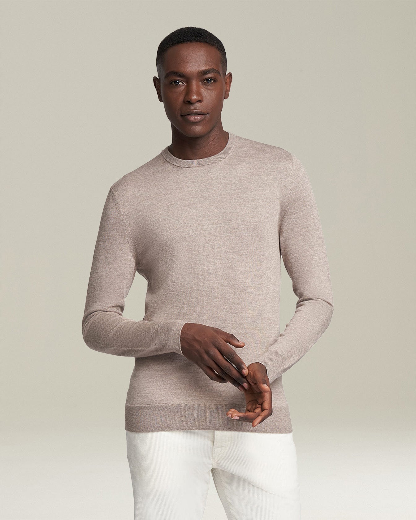 JERSEY ROUNDNECK CASHMERE