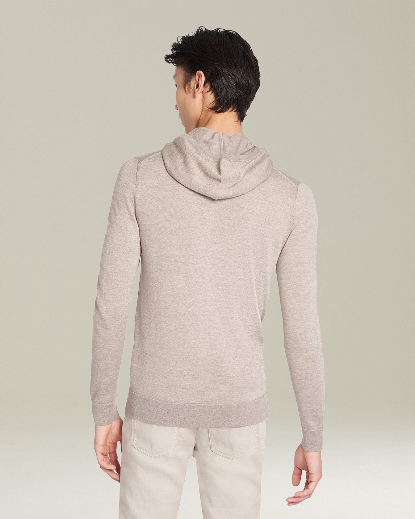 JERSEY W/HOOD CASHMERE