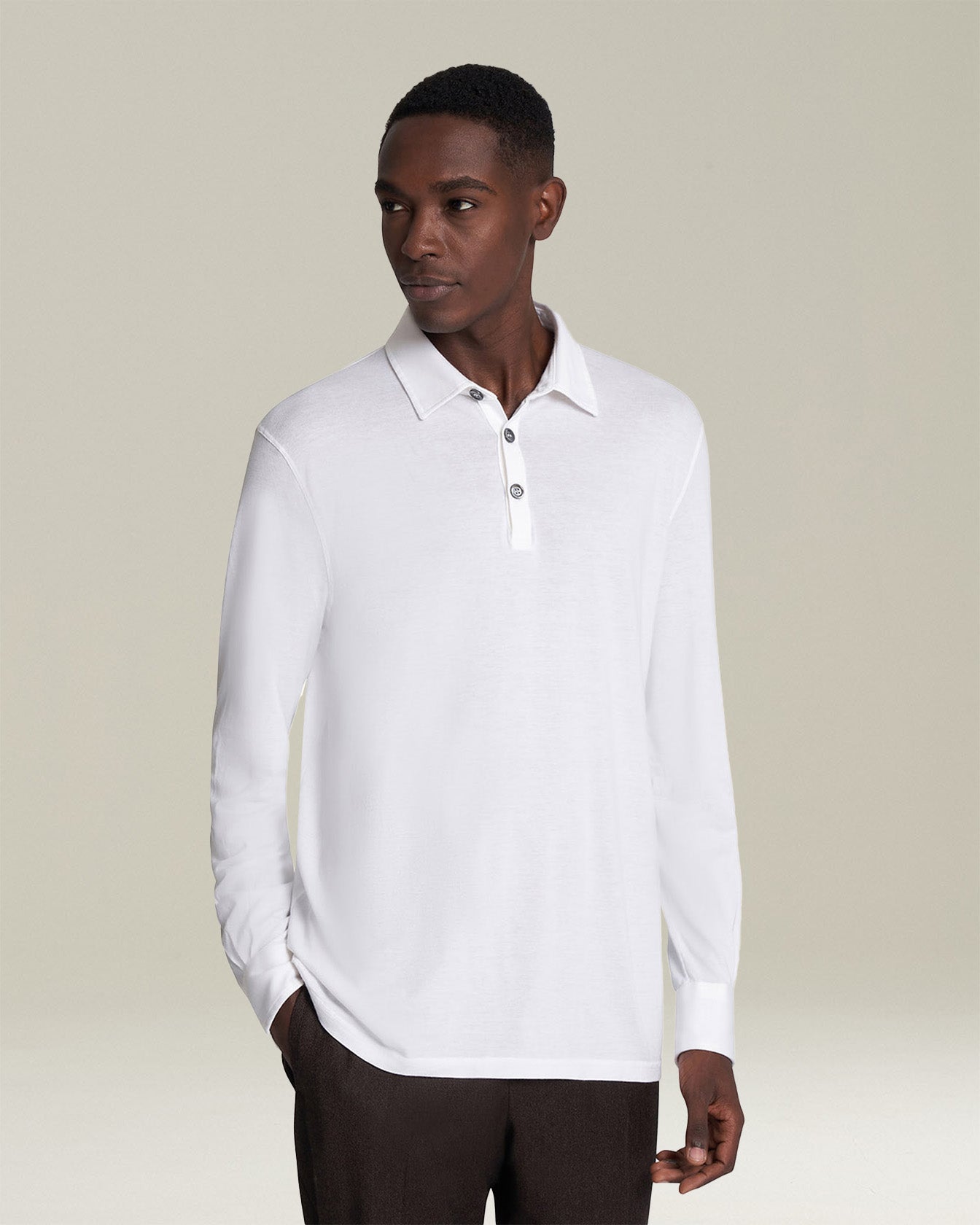 POLO IN JERSEY DI COTONE
