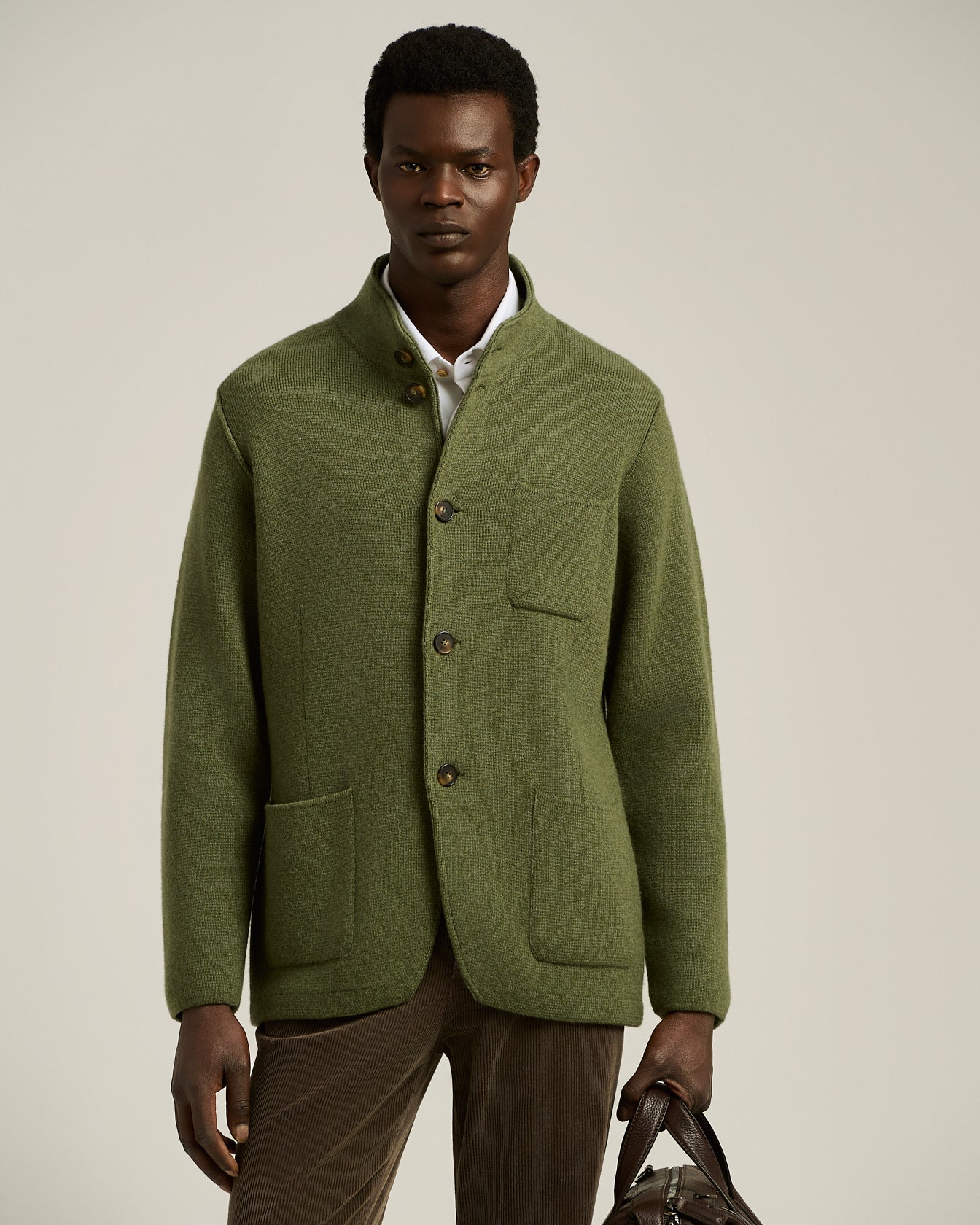 GIACCA CASUAL IN PURO CASHMERE