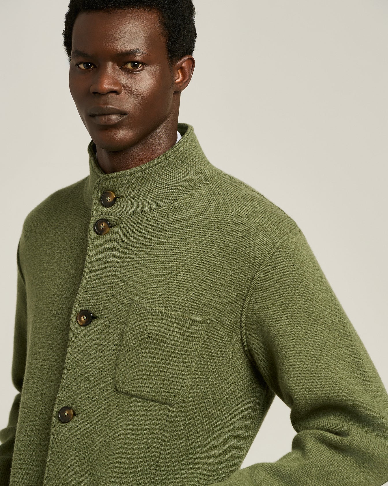GIACCA CASUAL IN PURO CASHMERE