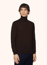 BLUE DIAMOND POLO NECK TOP