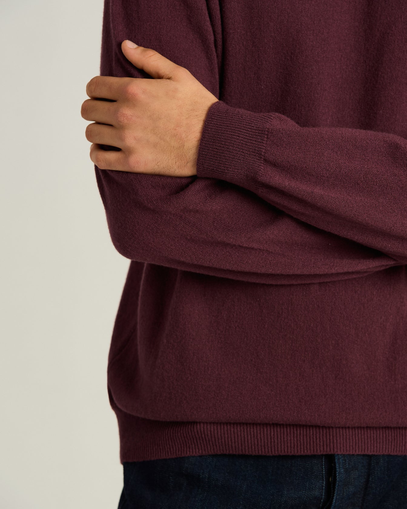 MAGLIA GIROCOLLO IN PURO CASHMERE