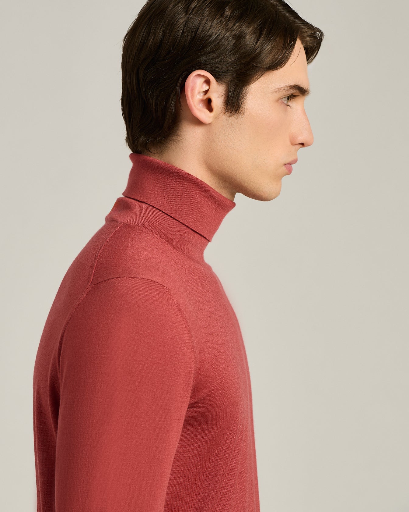 MAGLIA RASATA DOLCEVITA IN CASHMERE E SETA