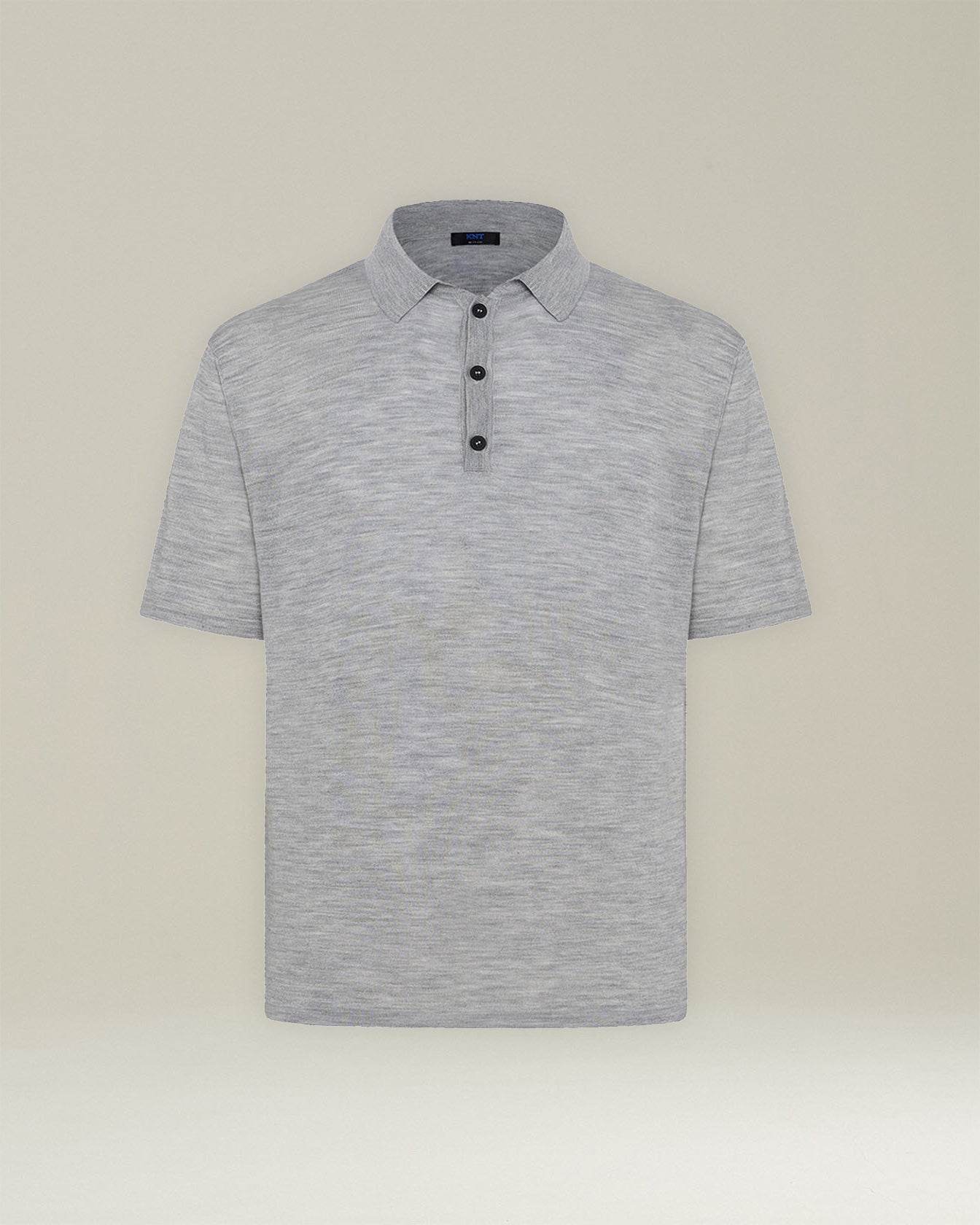 DELUXE WOOL AND SILK POLO SHIRT