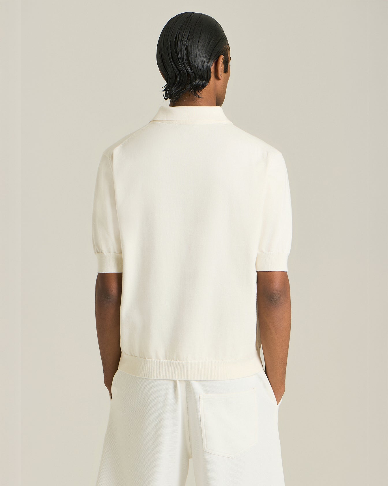 MINIMAL COTTON POLO SHIRT