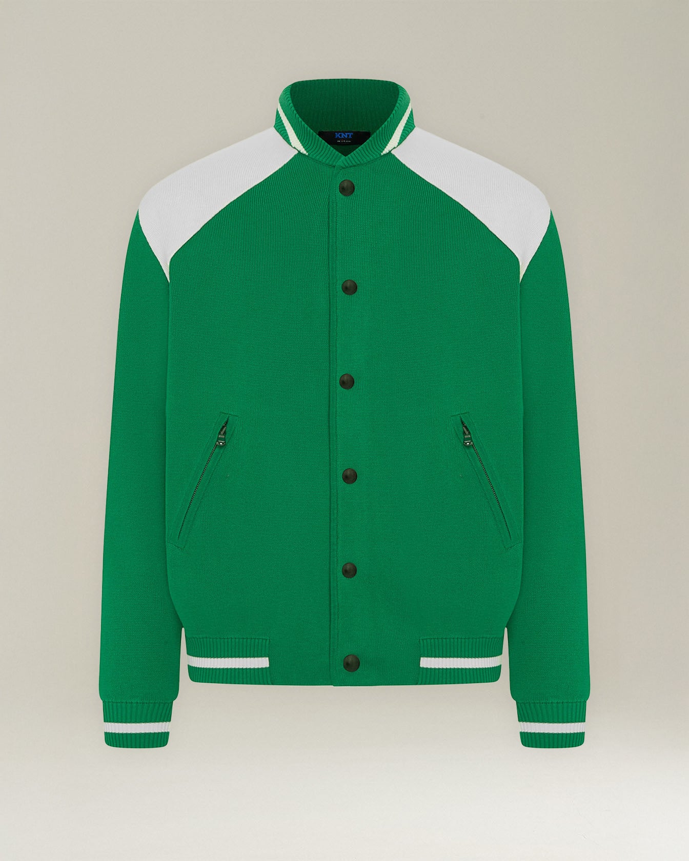 KNT COTTON VARSITY JACKET - TENNIS CAPSULE COLLECTION