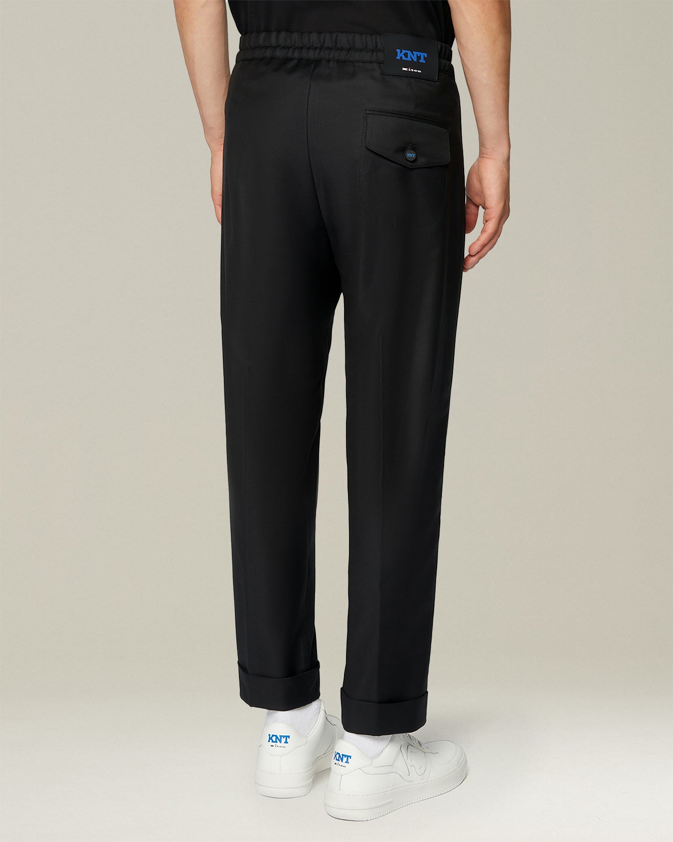 WOOL RELAXED TROUSERS