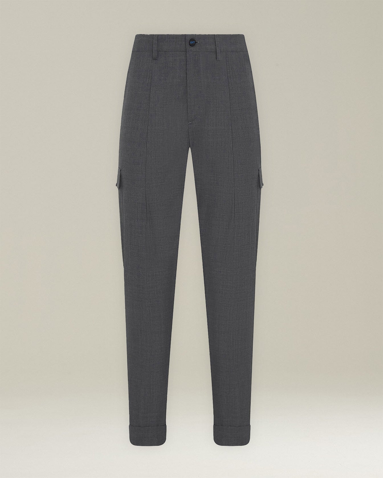 WOOL CARGO TROUSERS