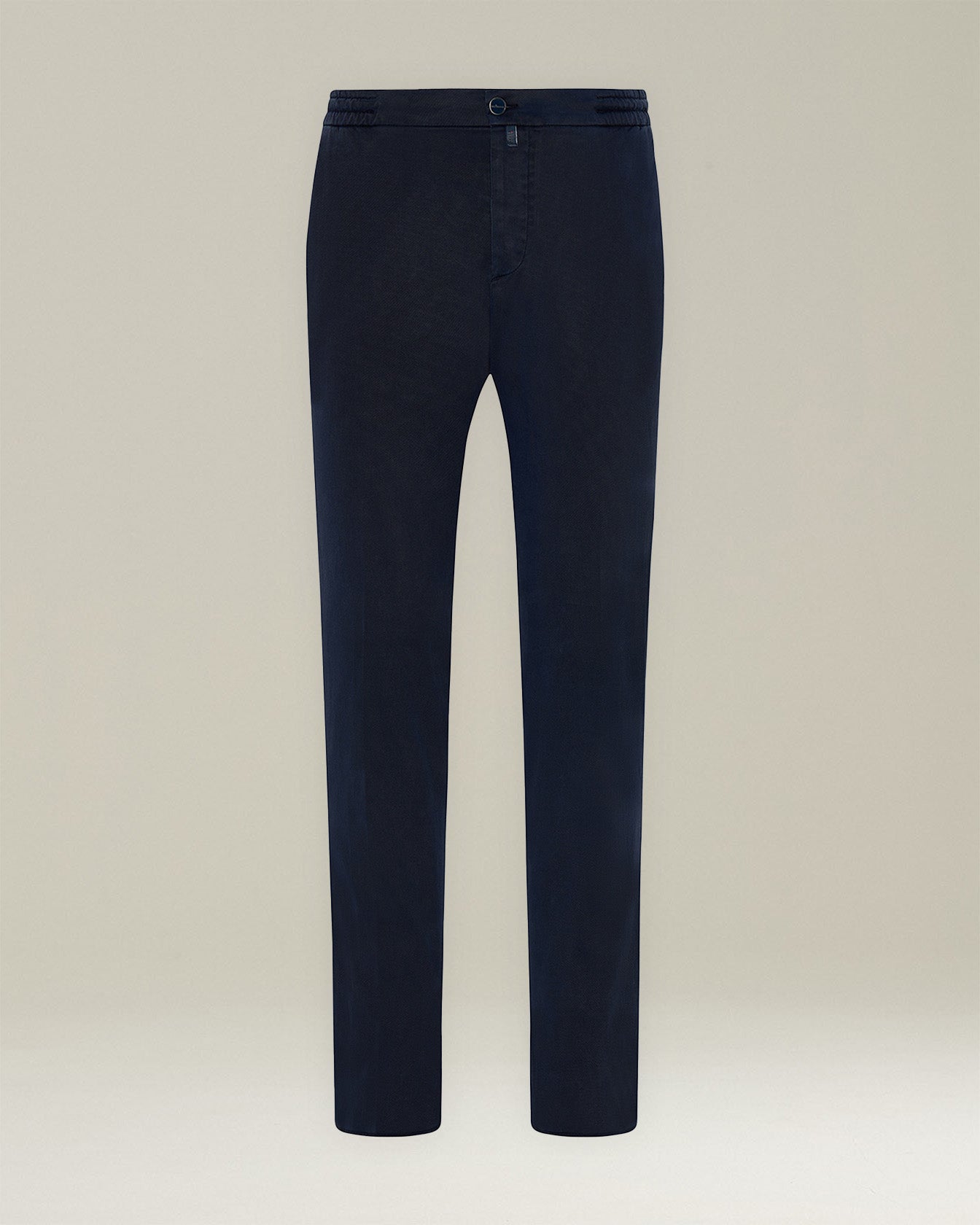 COTTON BLEND COMFORT TROUSERS