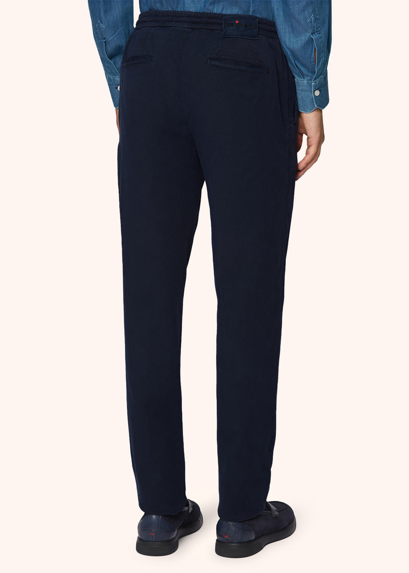 COTTON BLEND COMFORT TROUSERS