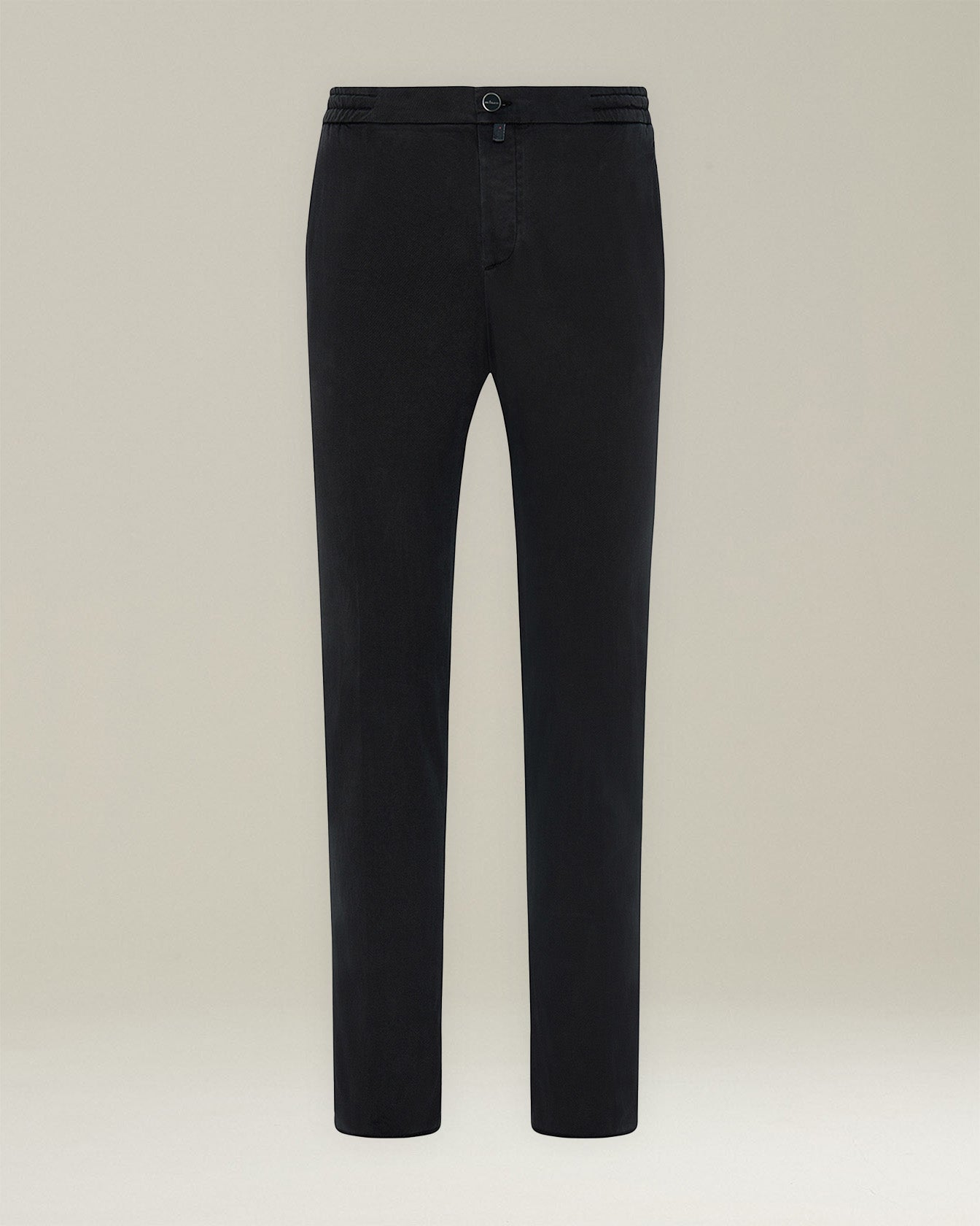 COTTON BLEND COMFORT TROUSERS