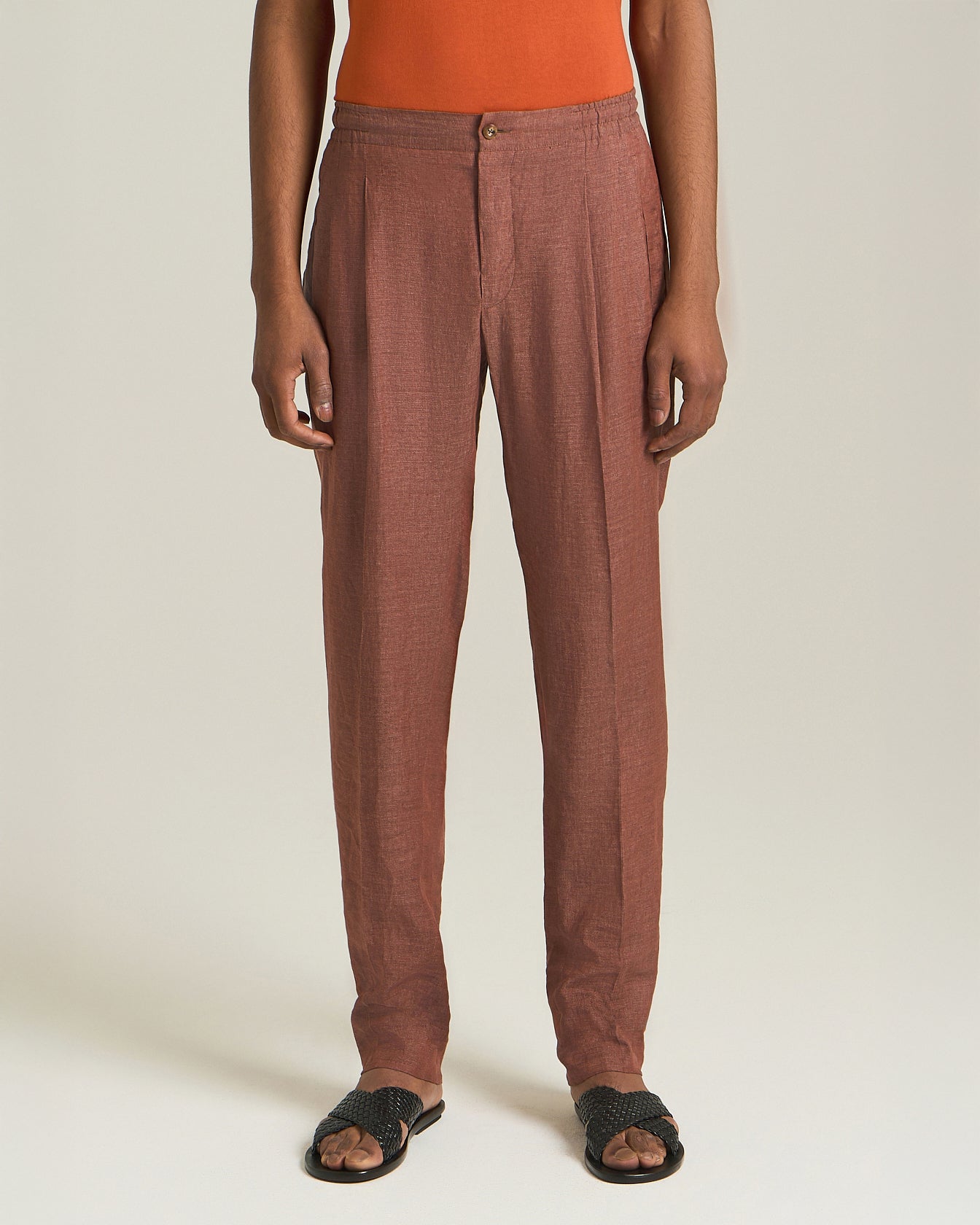 COMFORT LINEN TROUSERS