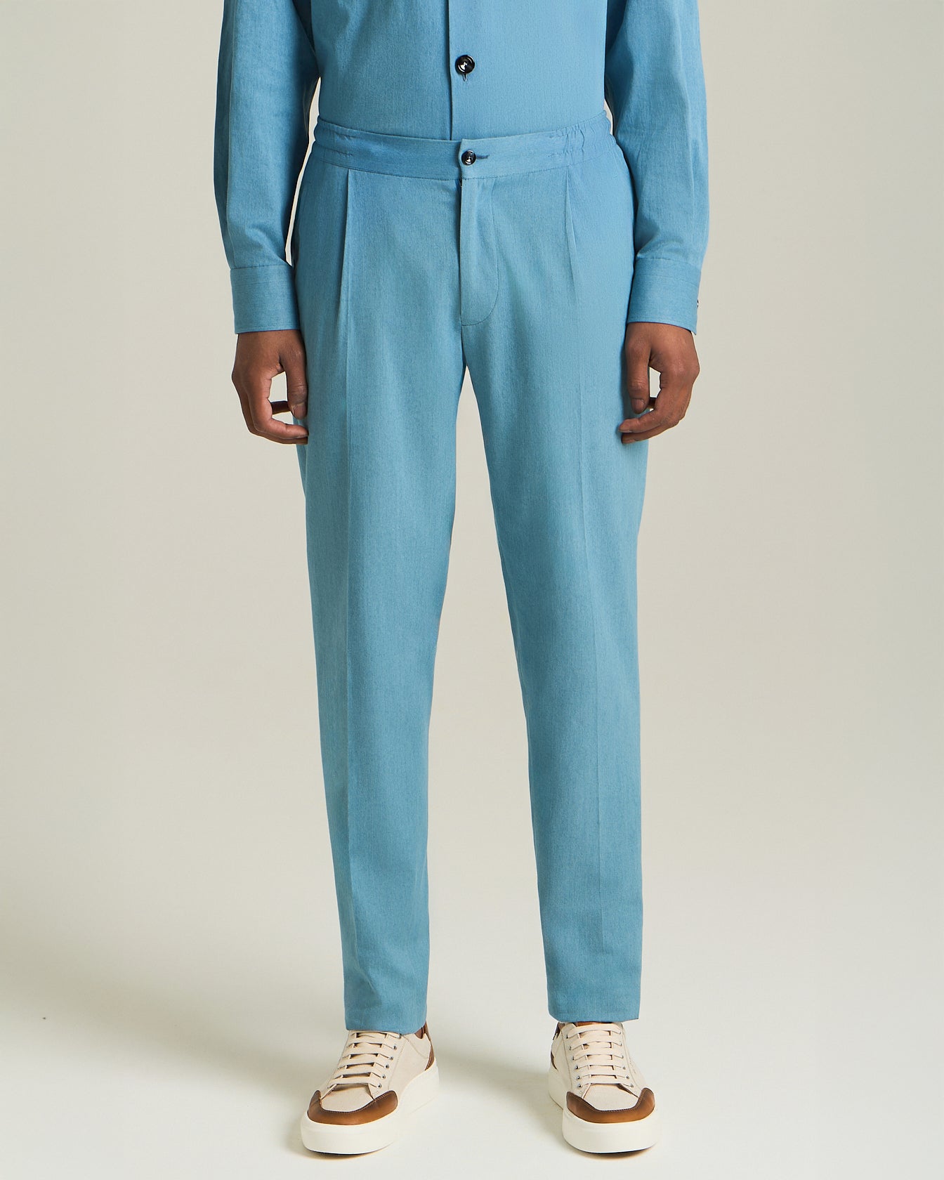 DENIM COMFORT TROUSERS