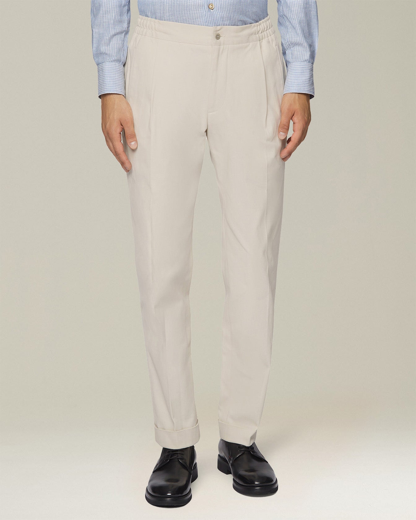 COTTON COMFORT TROUSERS