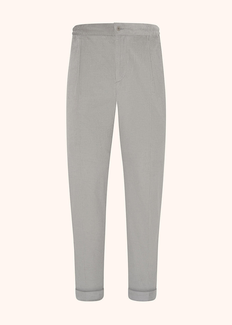 COTTON AND WOOL COMFORT TROUSERS