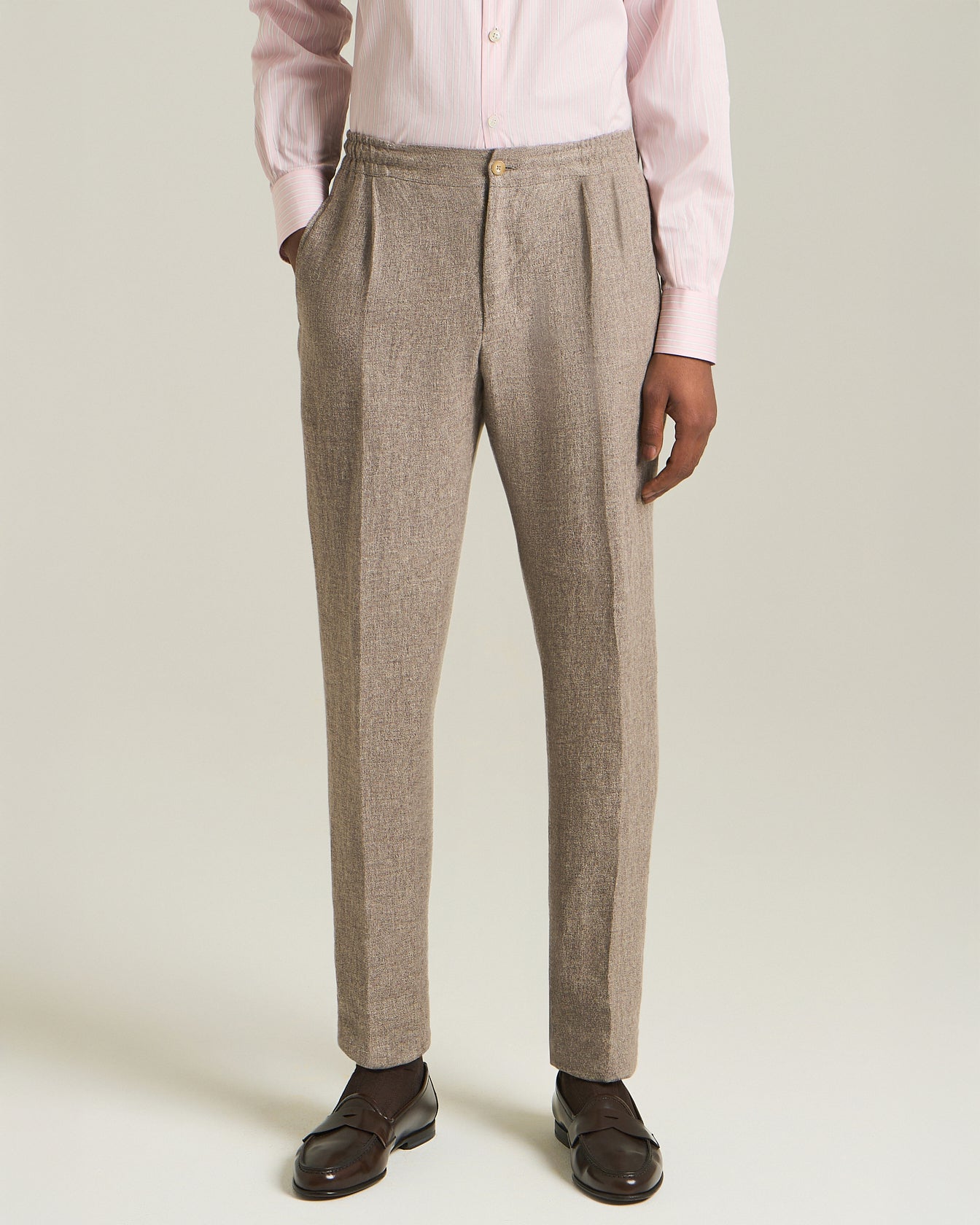 COMFORT LINEN TROUSERS