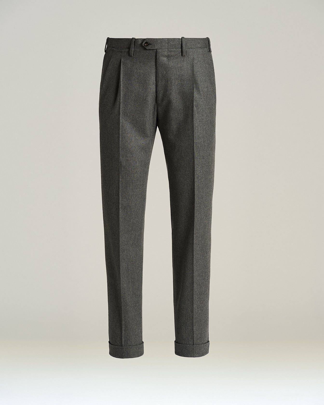 PANTALONI CON PINCE IN LANA