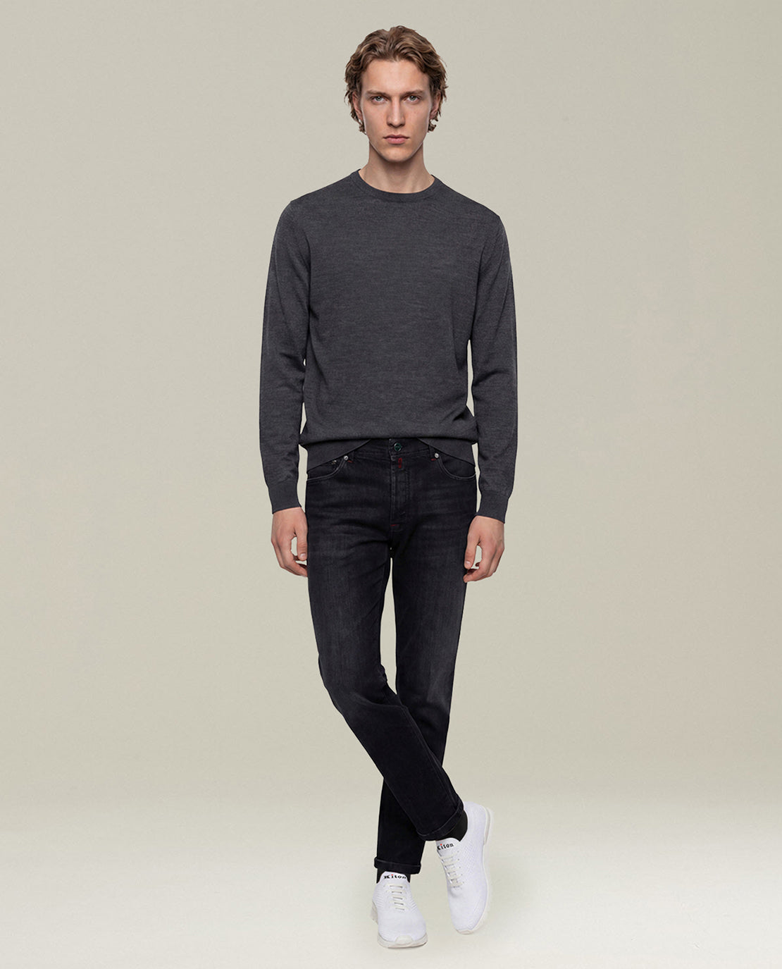 Men's Premium Denim Jeans Made in Italy | Kiton