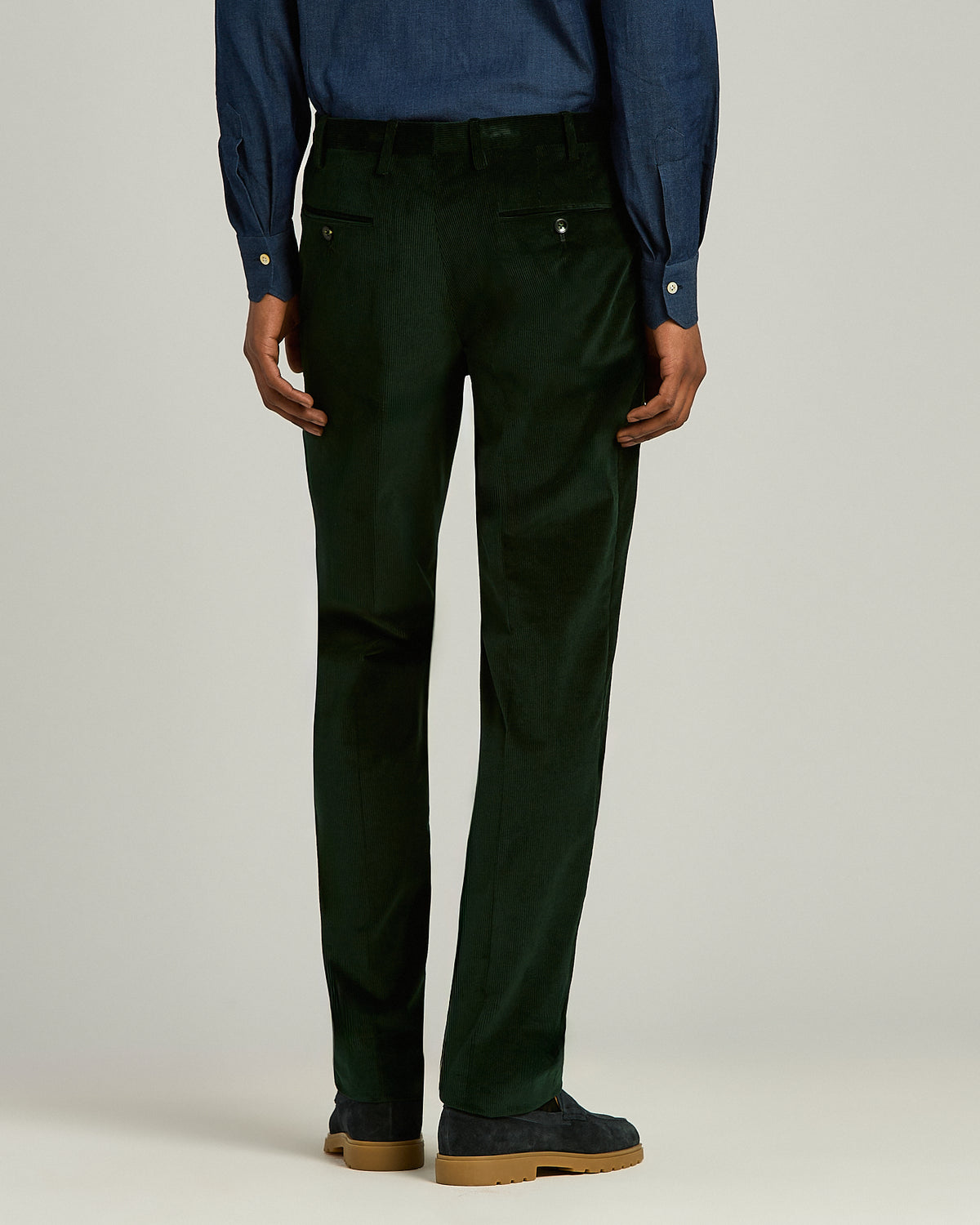 GREEN COTTON PANTS 3