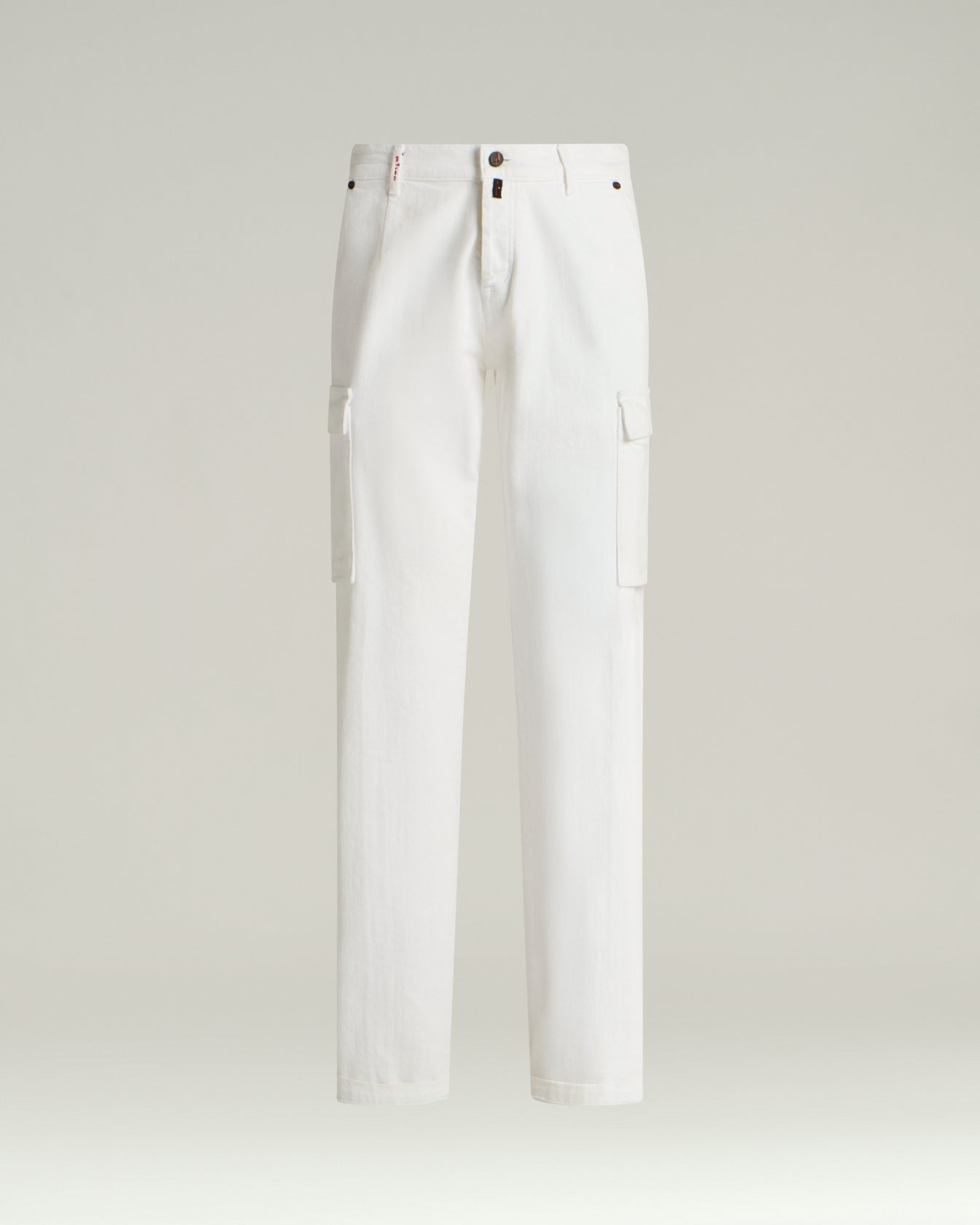 PANTALONE IN COTONE ELASTICIZZATO