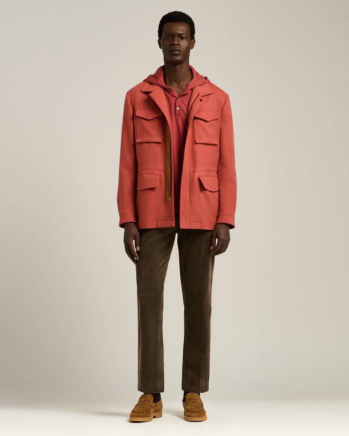 FIVE-POCKET CORDUROY TROUSERS