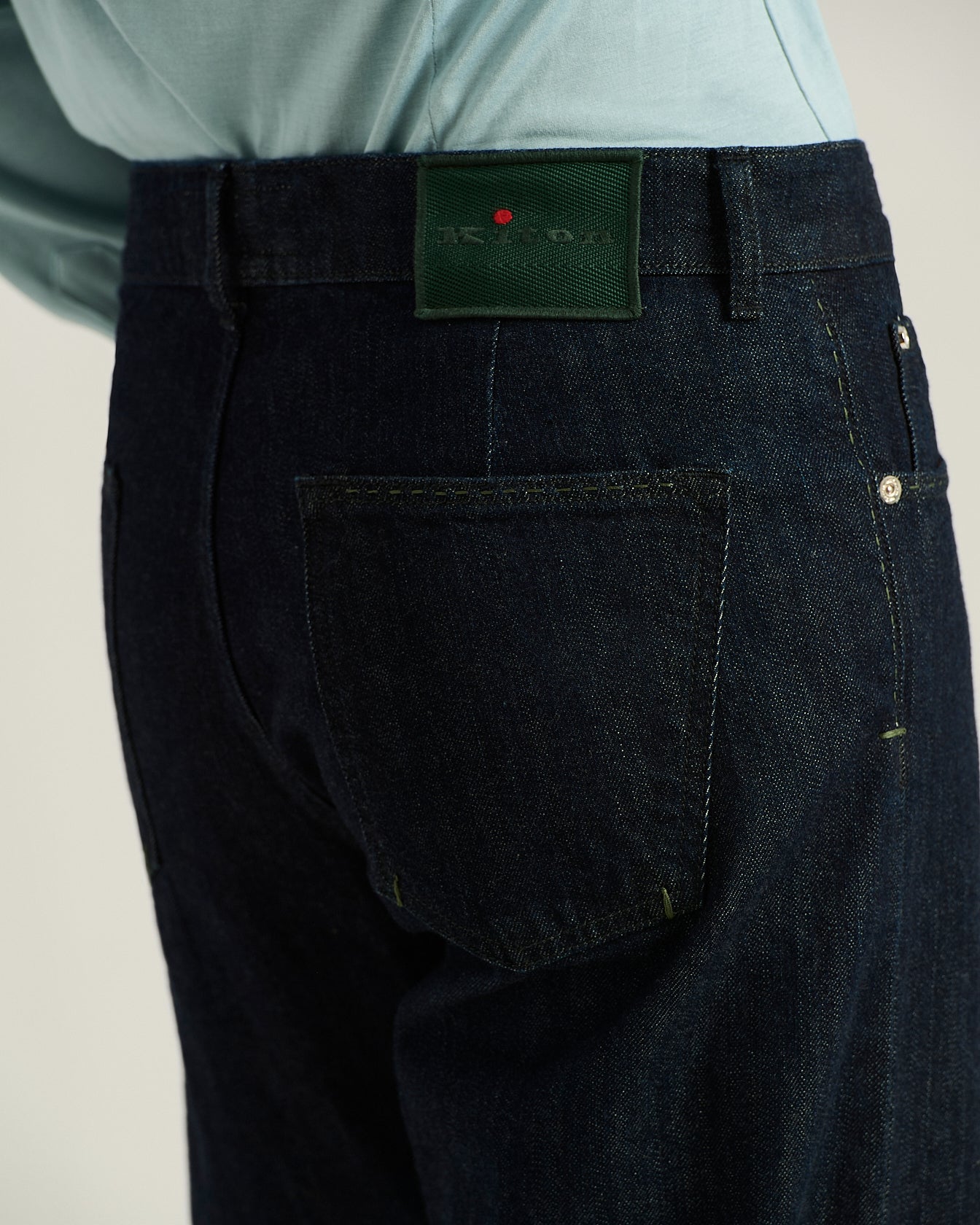 PANTALONE IN COTONE ELASTICIZZATO