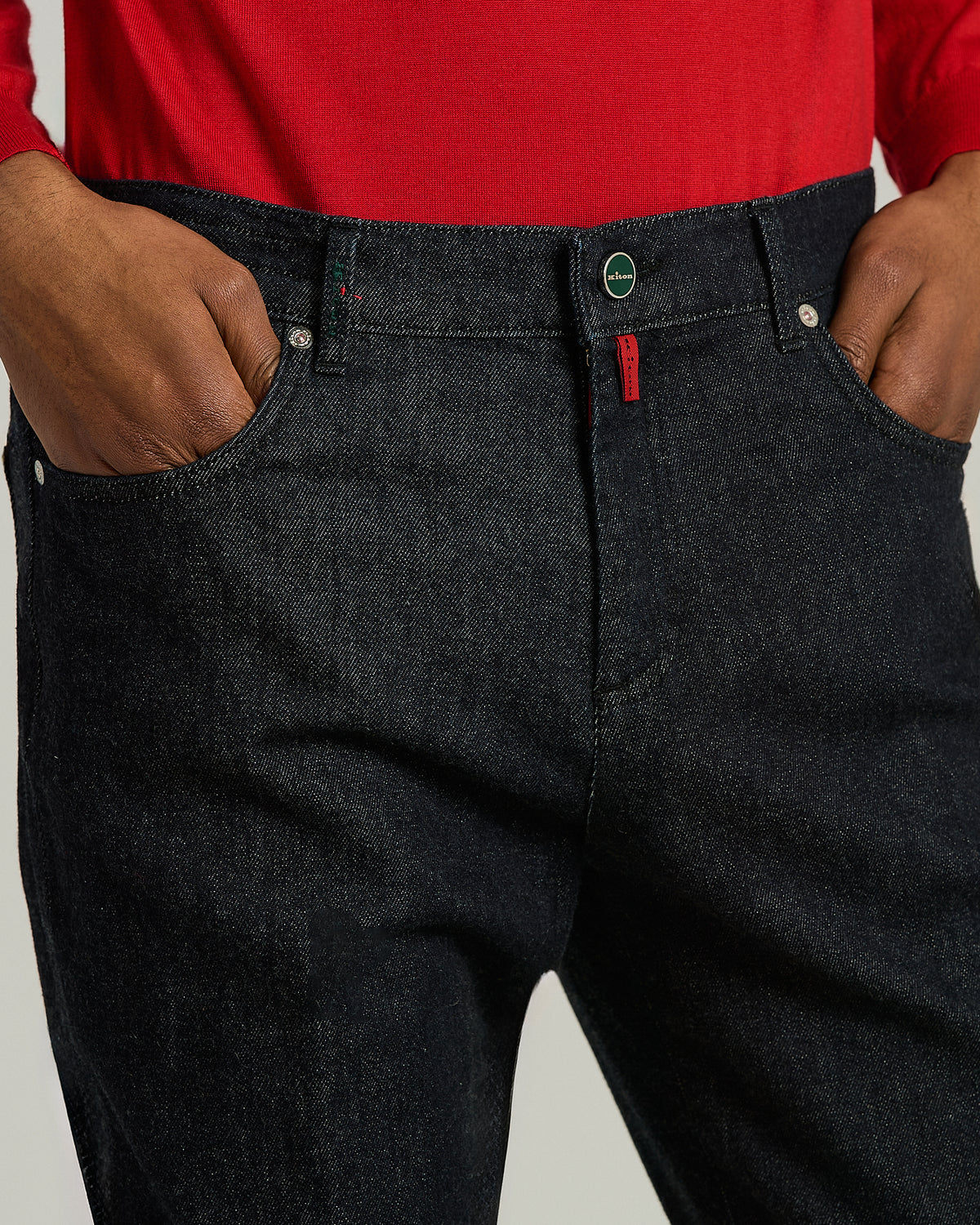 INDIGO COTTON PANTS 4