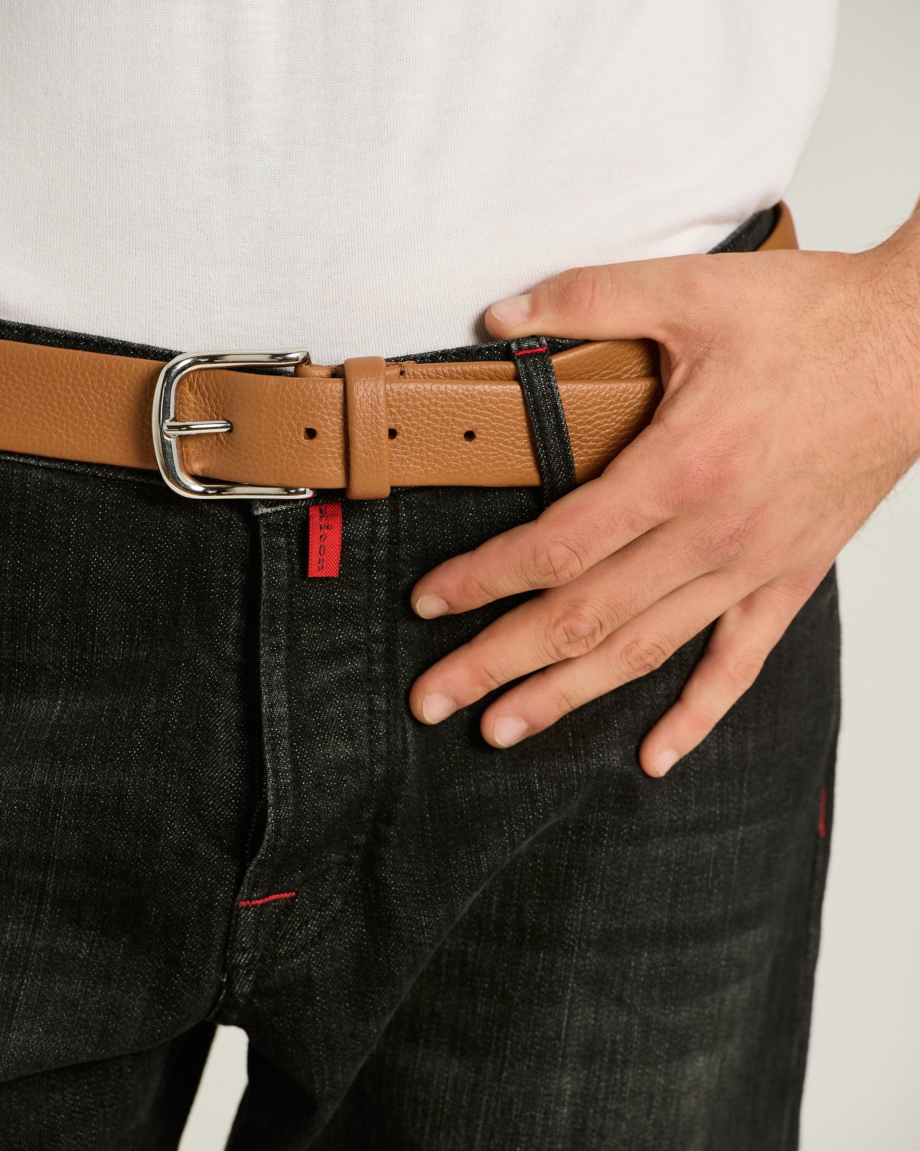 CALFSKIN BELT