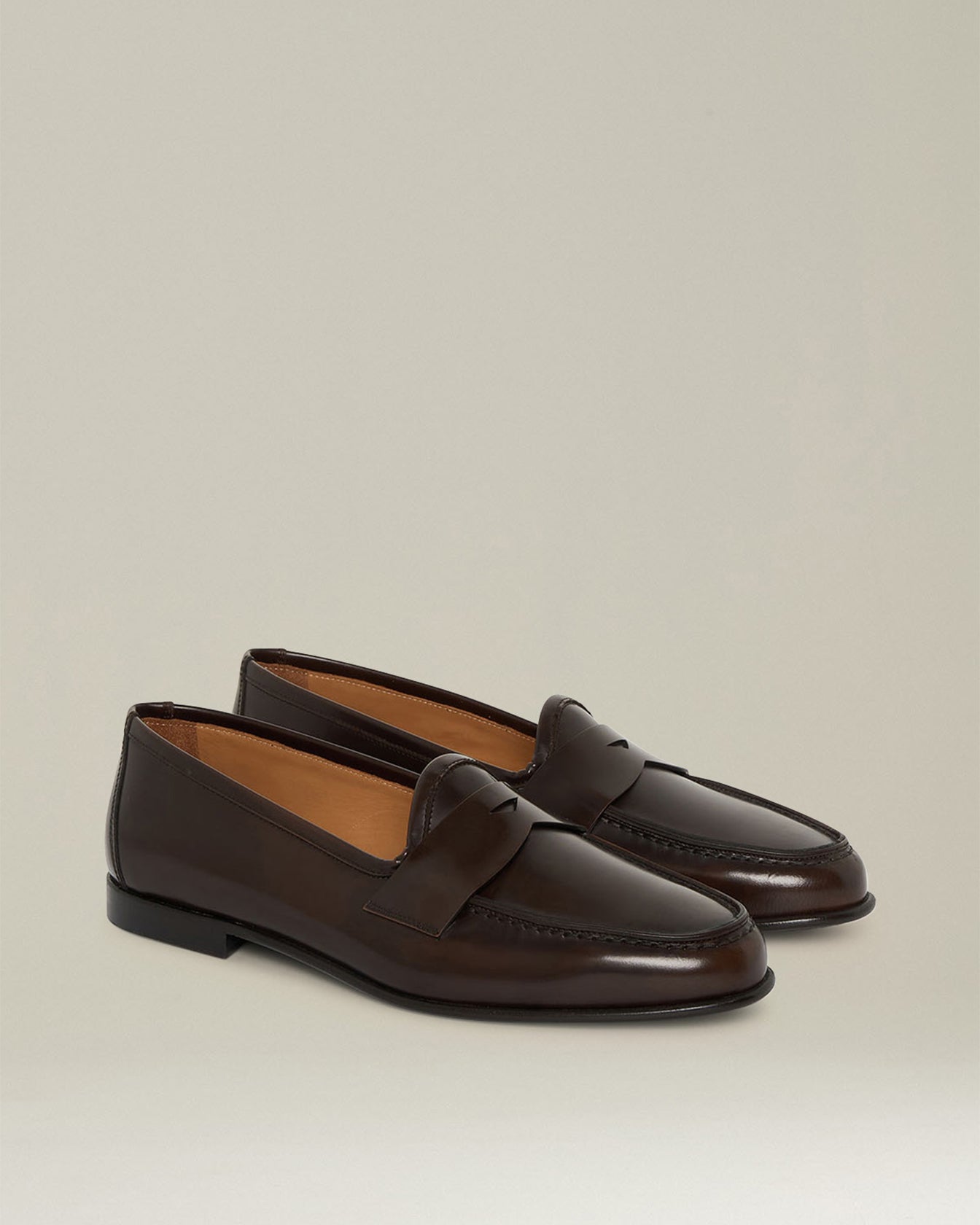 BRUSHED CALFSKIN LOAFER