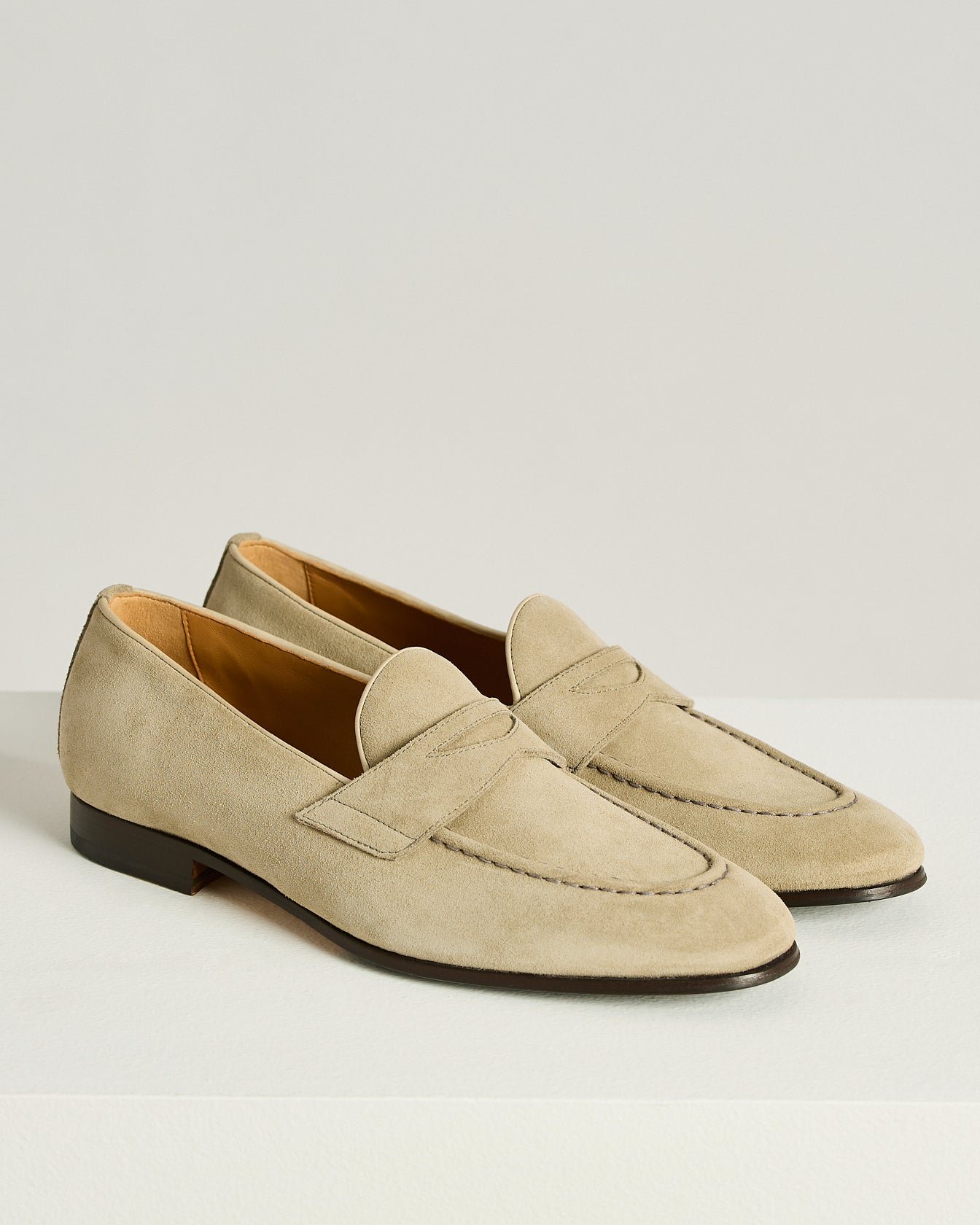SUEDE LOAFERS