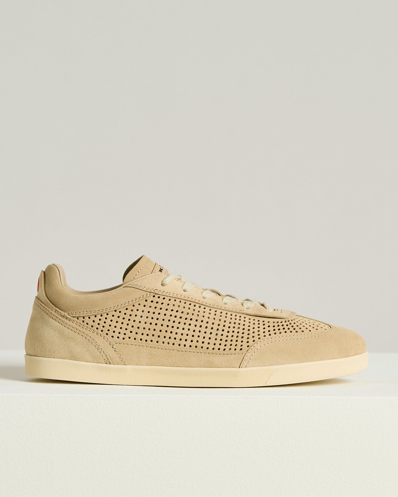 OPENWORK SUEDE CALFSKIN SNEAKERS