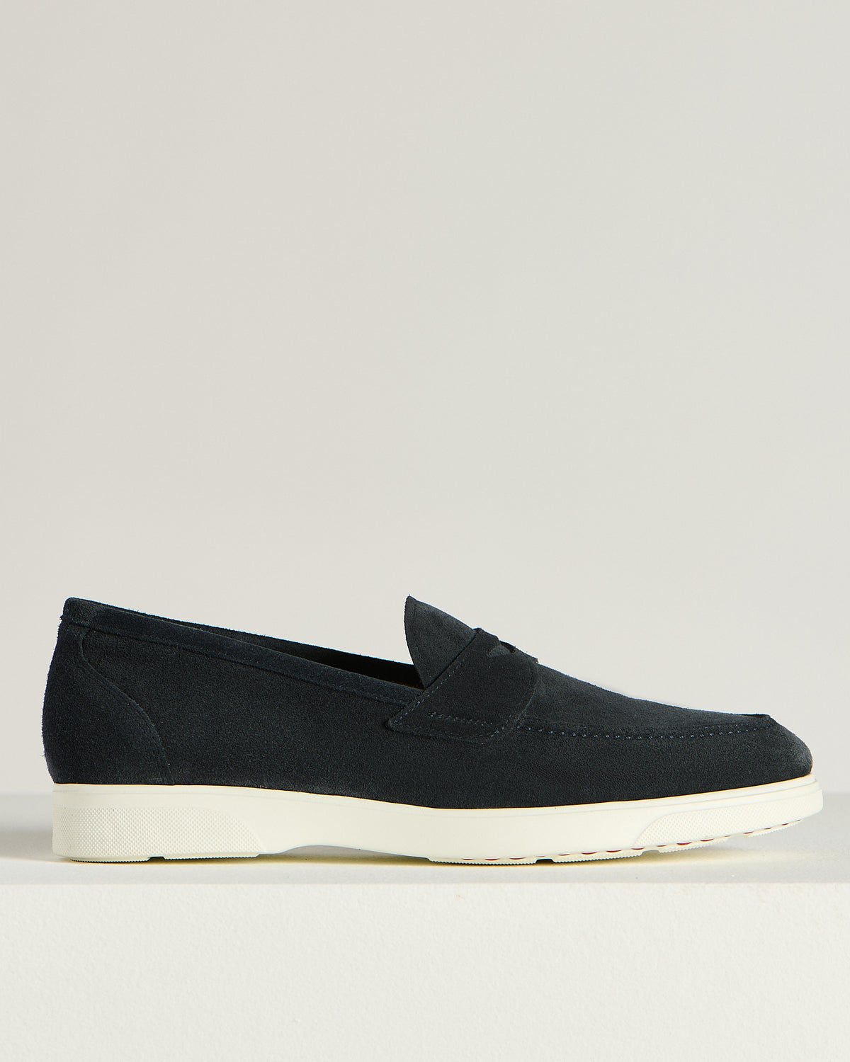 BLUE CALFSKIN LOAFER 1