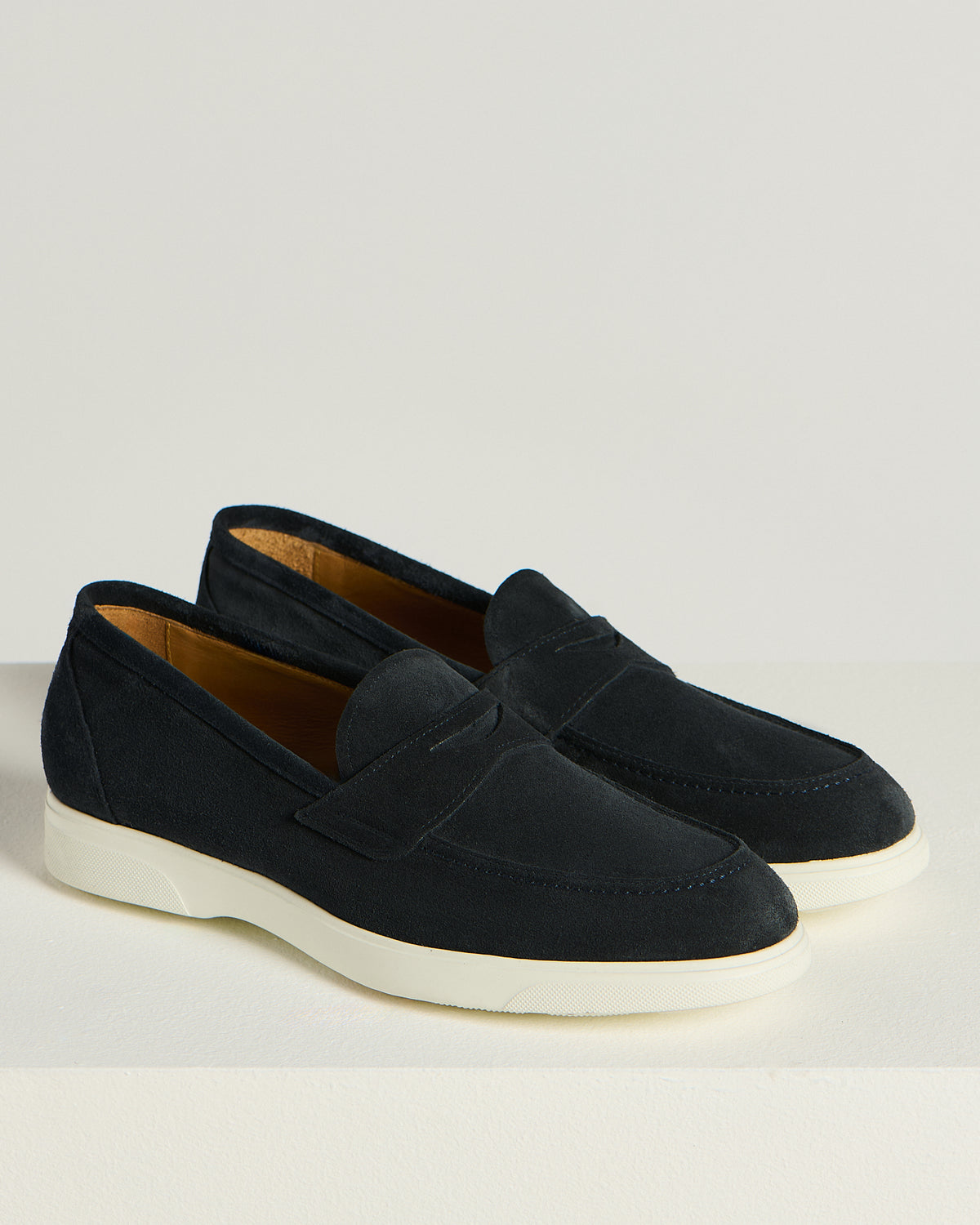 BLUE CALFSKIN LOAFER 2