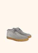 Kiton grey ankle shoes for man, in calfskin 2