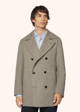 CASHMERE BLEND PEA COAT