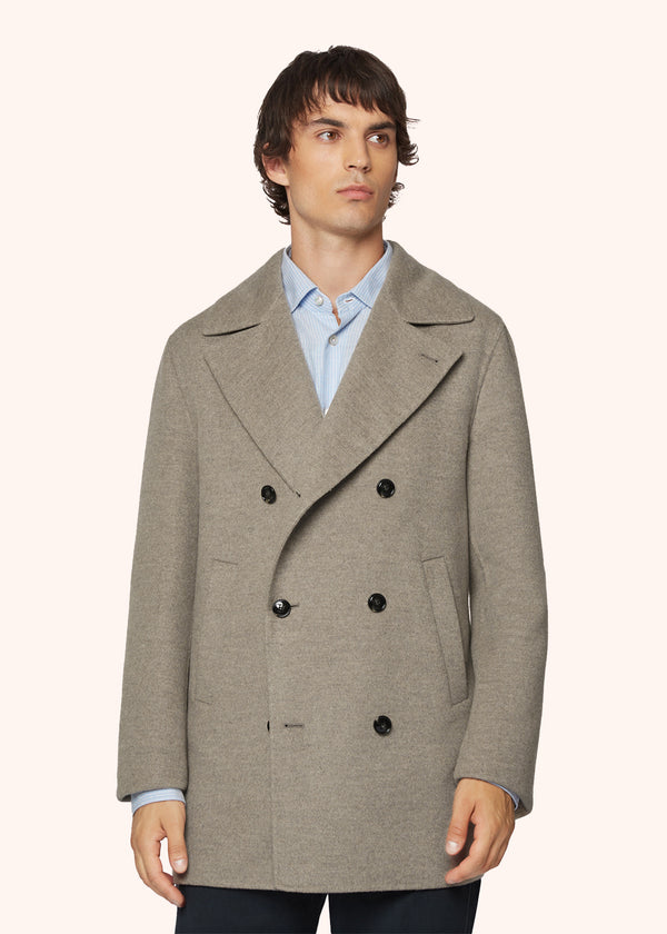 CASHMERE BLEND PEA COAT