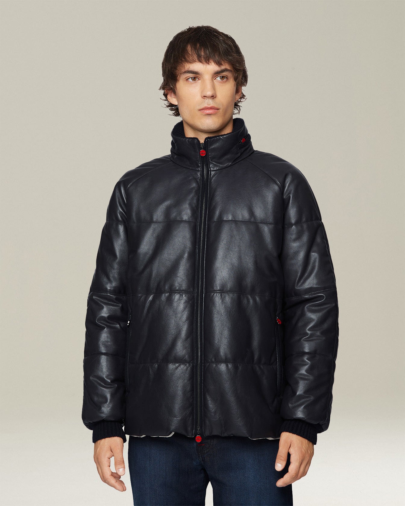 NAPPA LEATHER QUILTED JACKET