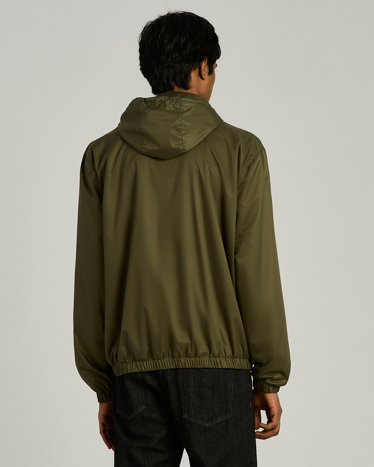 GREEN TECHNICAL HOODED JACKET 3