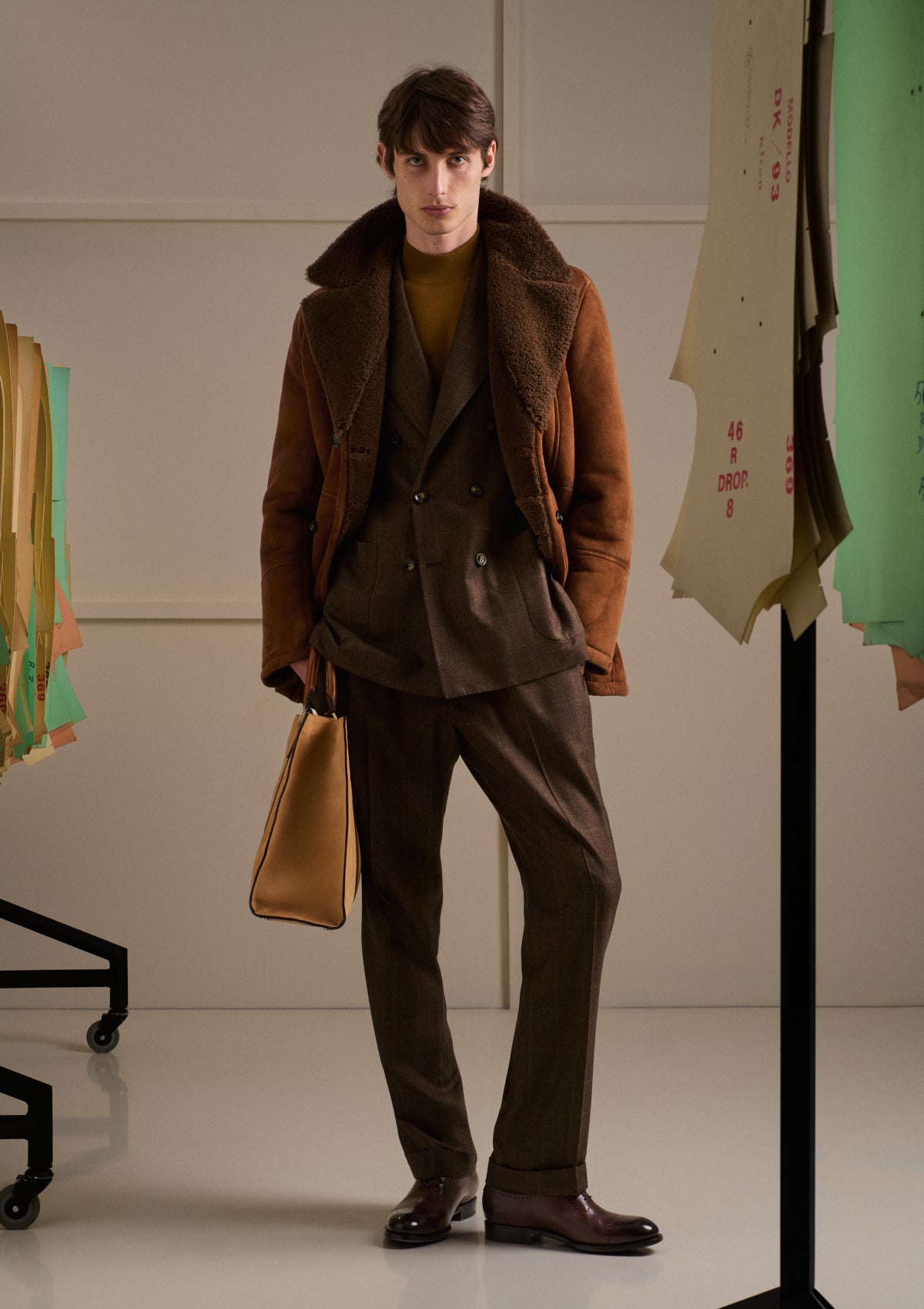GIACCONE DOPPIOPETTO IN SHEARLING