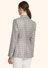 Kiton grey jacket for woman, in cashmere 3