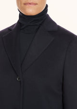 Kiton blue coat for woman, in cashmere 4