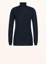 Kiton blue jersey for woman, in cashmere