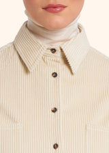 Kiton white shirt for woman, in cotton 4