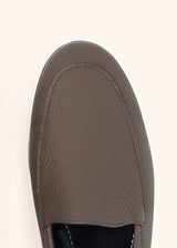 Kiton taupe shoes for woman, in deerskin 4