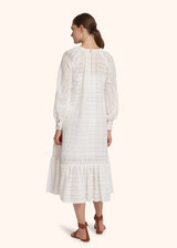 Kiton white dress for woman, in cotton 3