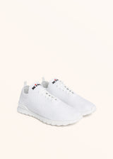 Kiton white shoes for woman, in cotton 2
