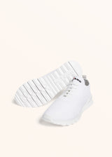 Kiton white shoes for woman, in cotton 3