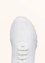 Kiton white shoes for woman, in cotton 4