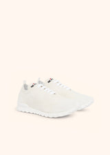 Kiton cream shoes for woman, in cashmere 2
